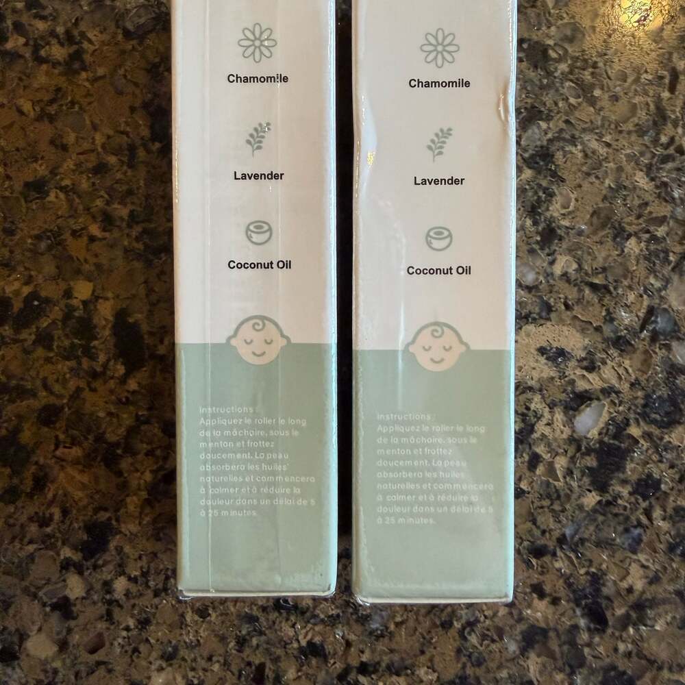 Natural Organic Baby Teething Relief Roller